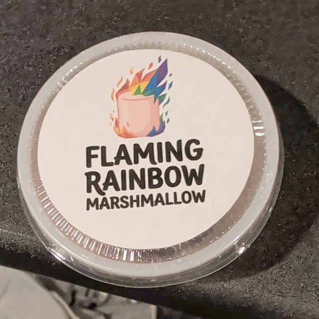 Flaming Rainbow Marshmallow