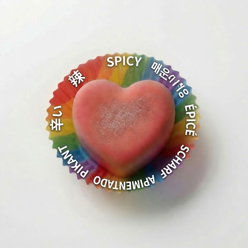 Flaming Rainbow Marshmallow